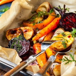 Caramelised Root Vegetable Roast