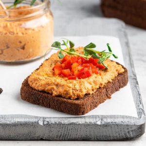 Roasted vegetable pate