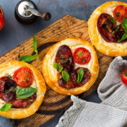 Mini Tomato Tart Tartin