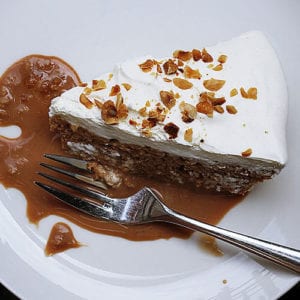 Pecan cake