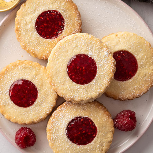 Jam Thumb Biscuits