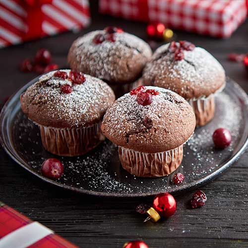 Christmas muffins