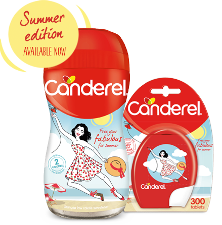 Canderel Limited Edition Summer packshots