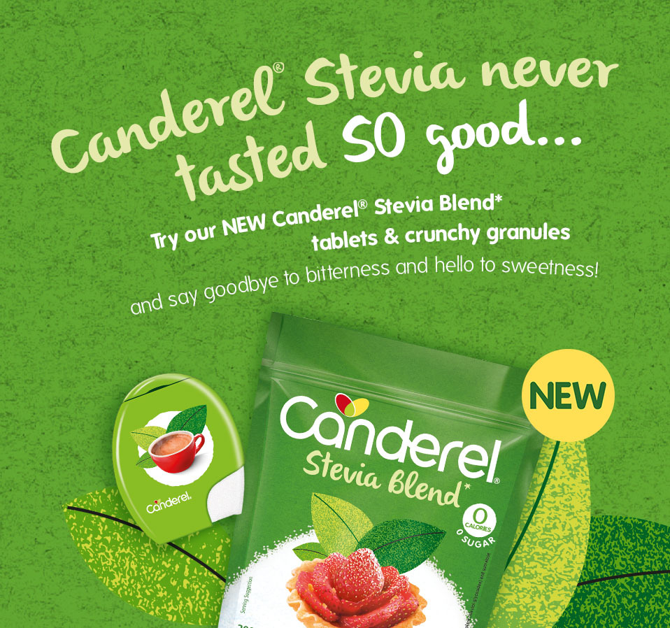 Canderel Sugarly Crunchy Sweetener 6 x 275g