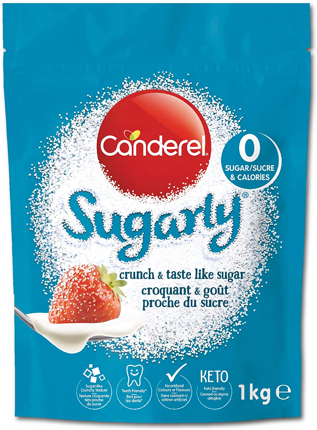 Canderel® Sugarly - Sugar-like Crunchy Texture with 0 Calories!